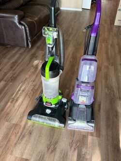 Bissell carpet cleaner and vacuum