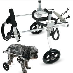 Dog Wheelchair back legs MEDIUM Measurements for Pets H 12”-15” L 8” - 11” W 7”-9” Weight 20”- 40”