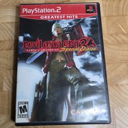 Devil May Cry 3: Dantes Awakening Special Edition CIB (PS2 Greatest Hits)