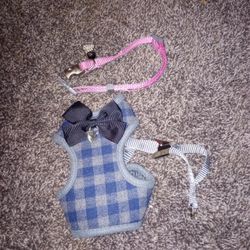 Warm Med Dog Vest/Harness/W/Collar