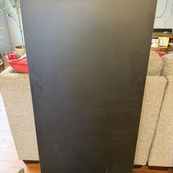 Black Tabletop With Legs