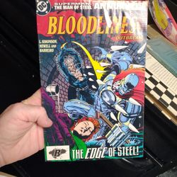 Superman the man of steel Bloodlines The Edge of steel 