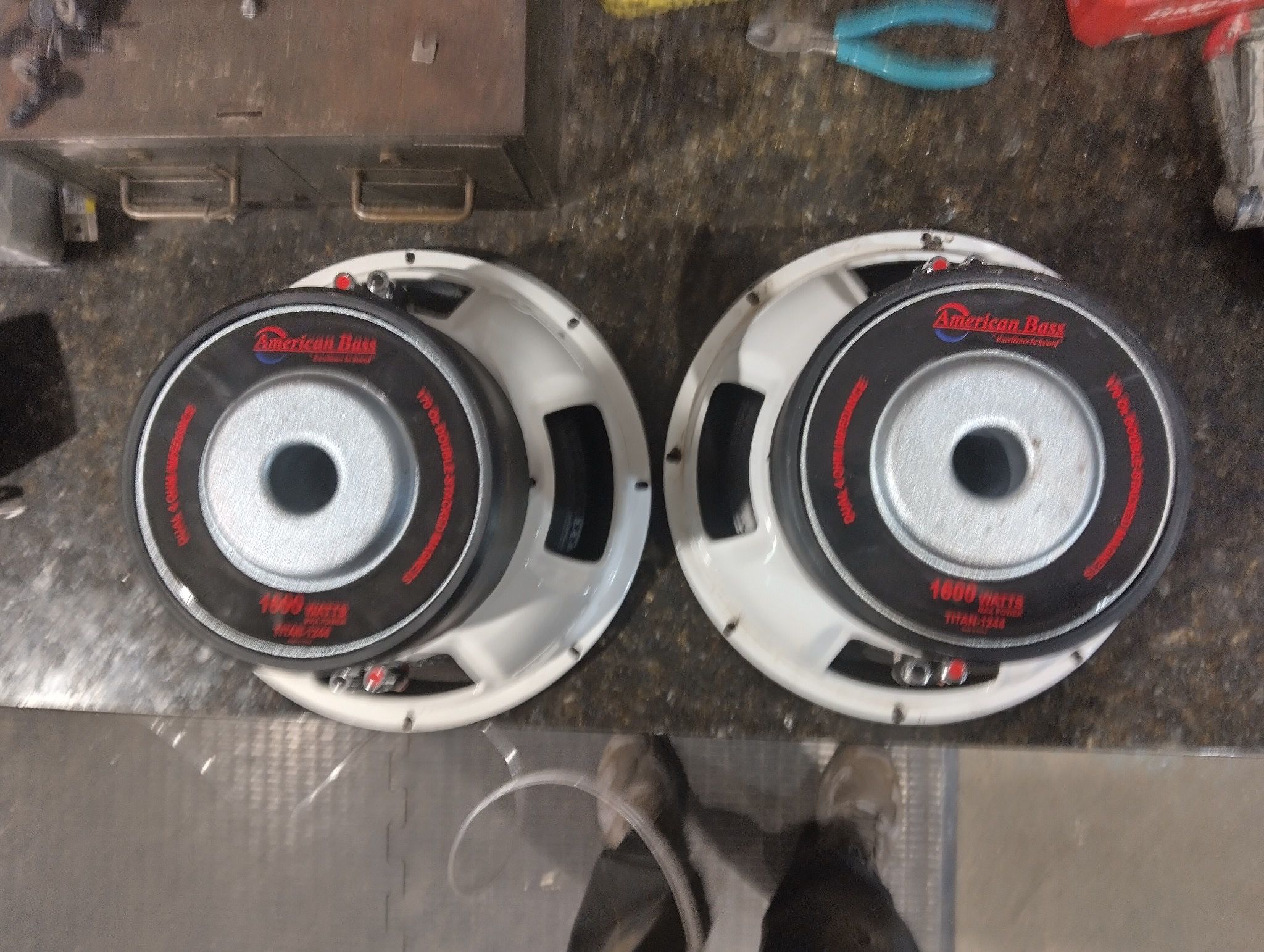 American Bass Speakers 12s 1600 Watts