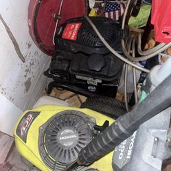 Two Pressure Washers