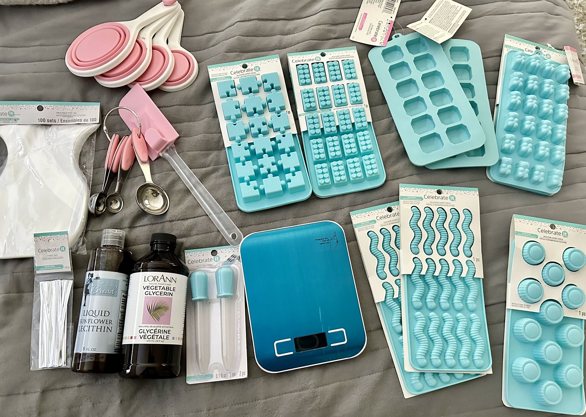 Silicone cooking molds bundle