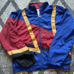 Reebok Vintage Windbreaker Size Medium 