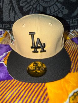 LA dodgers fitted 7 1/8 brown and black ⚾️🔥