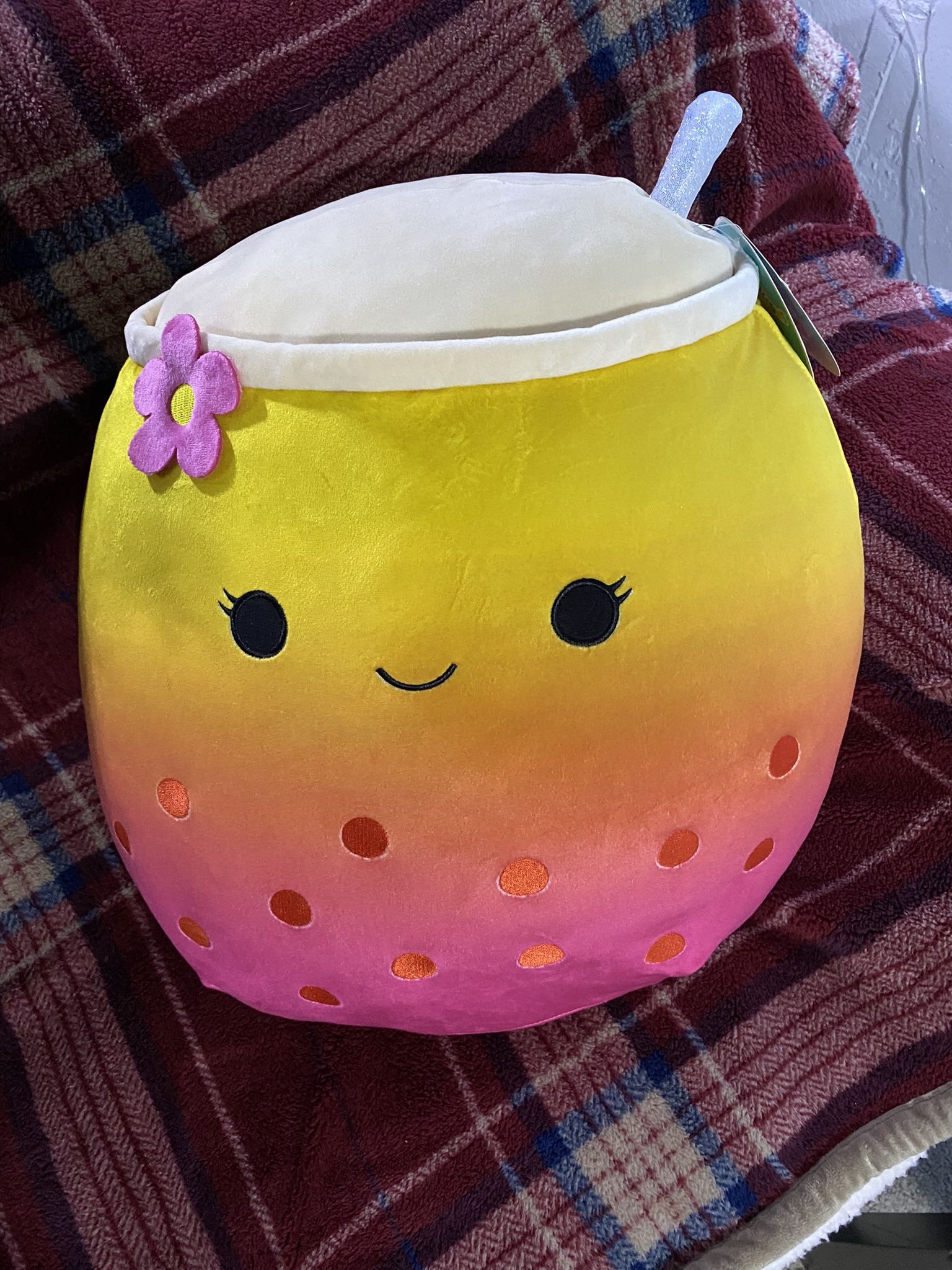 Bergit the Boba Tea Squishmallow