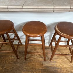 Wooden Stools