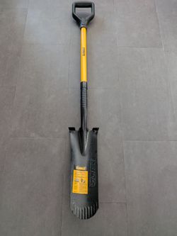32 in. Fiberglass D-Handle Drain Spade