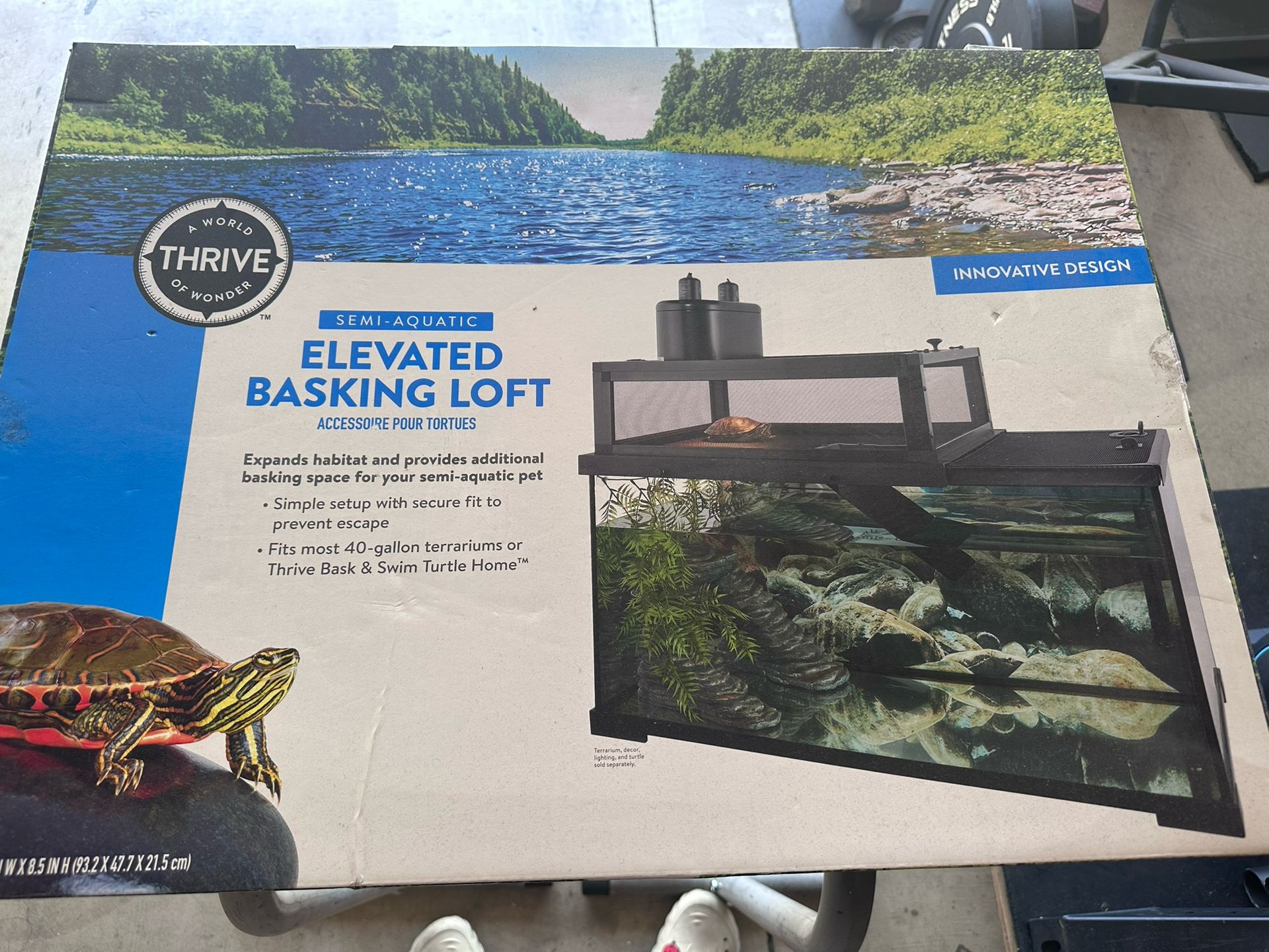 Thrive Elevated Basking Loft