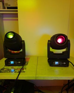 2 - ADJ focus spot 4Z lights