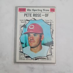 Vintage Baseball Cards:  Pete Rose