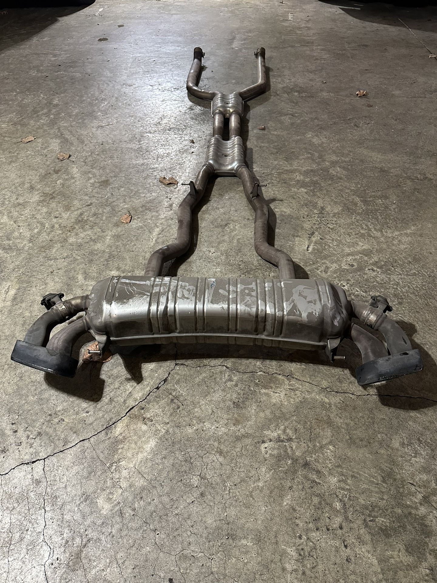 BMW 550i Stock Exhaust – OEM G30