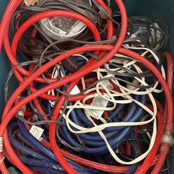 Assorted Extension Cords and Rope Lights Lot
