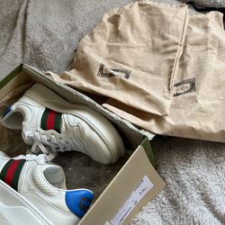 Men's Gucci White Sneakers & Athletic Shoes