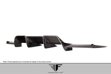 Blemished 2012-2019 BMW M6 F12 Carbon AF-1 Rear Diffuser ( CFP ) - 1 Piece