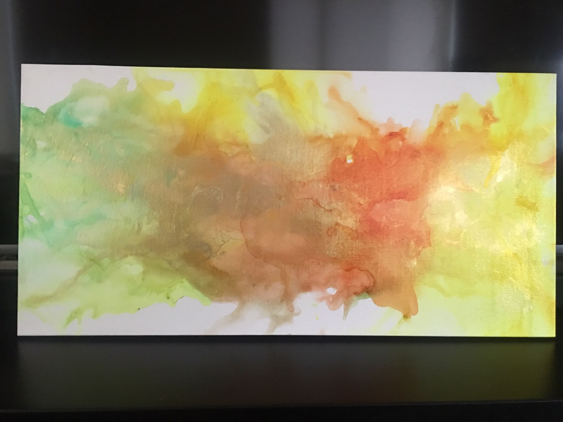 Alcohol ink painting brand new