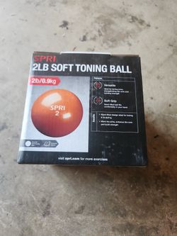 2 LB SOFT TONING BALL