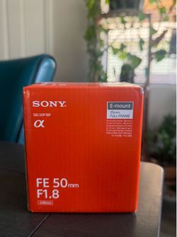 Sony 50 mm lens