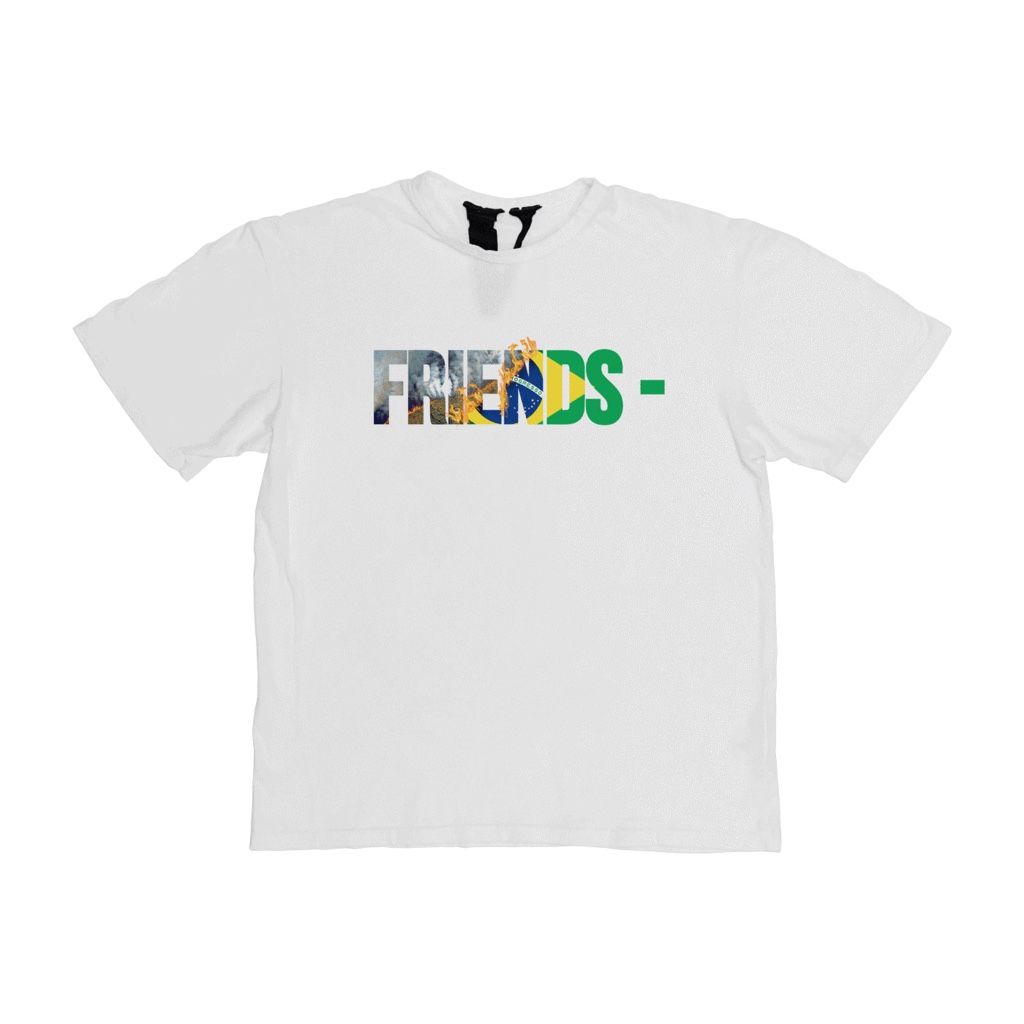 Vlone friends Brazil shirt size medium