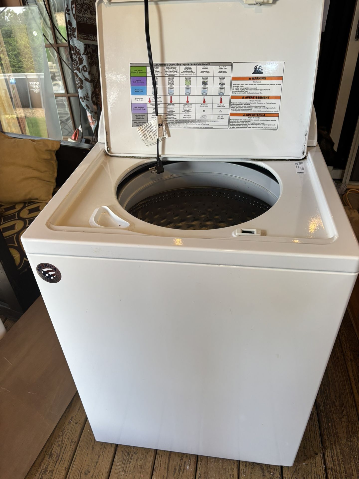 Whirlpool washer wtw5000dw3
