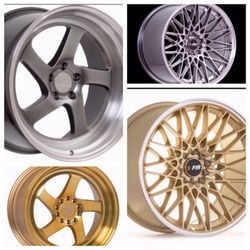 HOLIDAY SALE :BUY RIMS GET FREE TIRES! NO CREDIT CHECK/ ONLY $50 DOWN PAYMENT