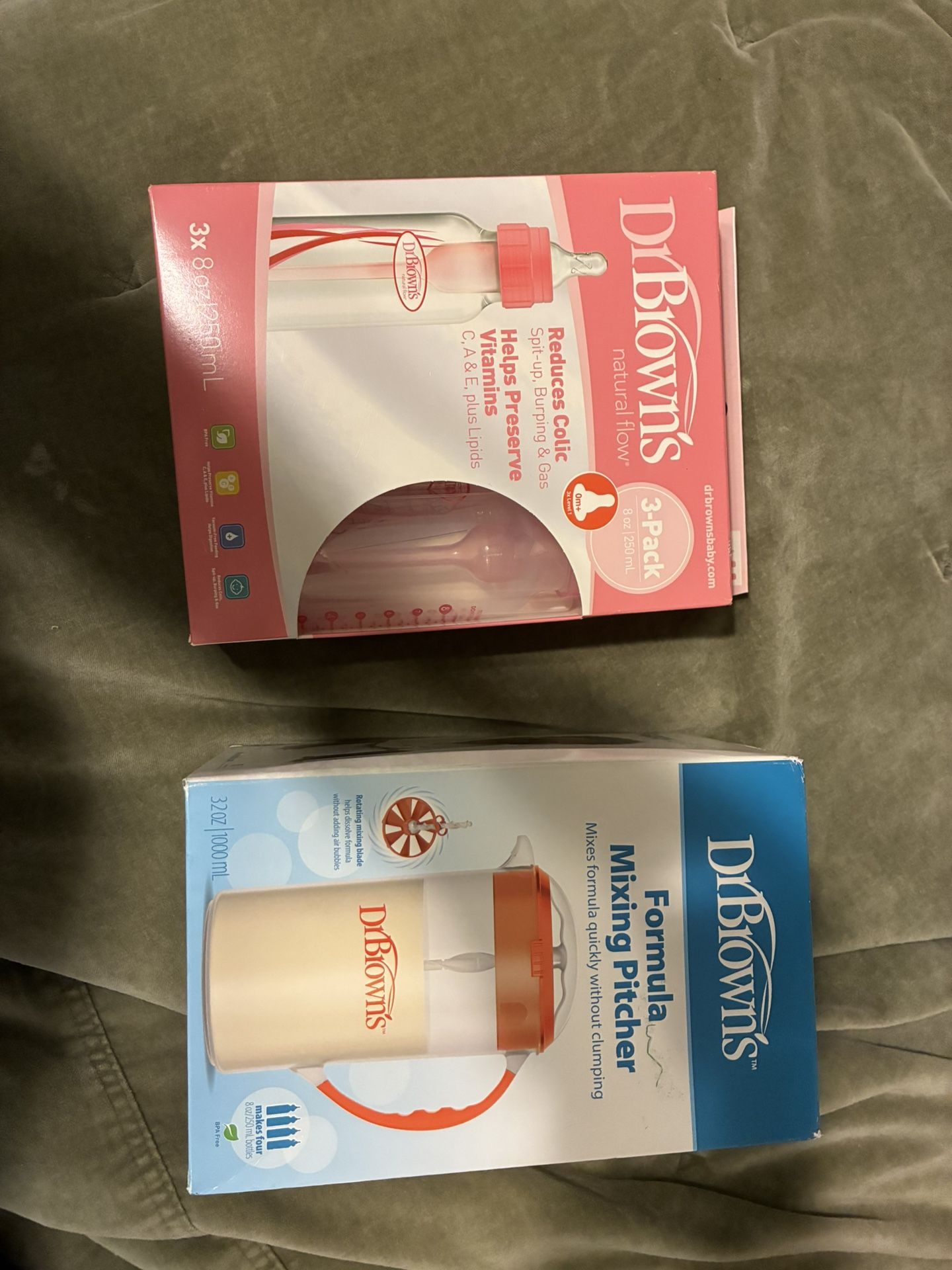 Formula Mixing Pitched And Bottles