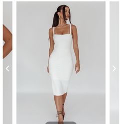 Selfie Leslie White Graduation Dress for Sale in Chino Hills, CA - OfferUp