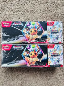 Pokemon Prismatic Evolutions Booster Bundle + Surprise Box Bundle (Sam’s Club)