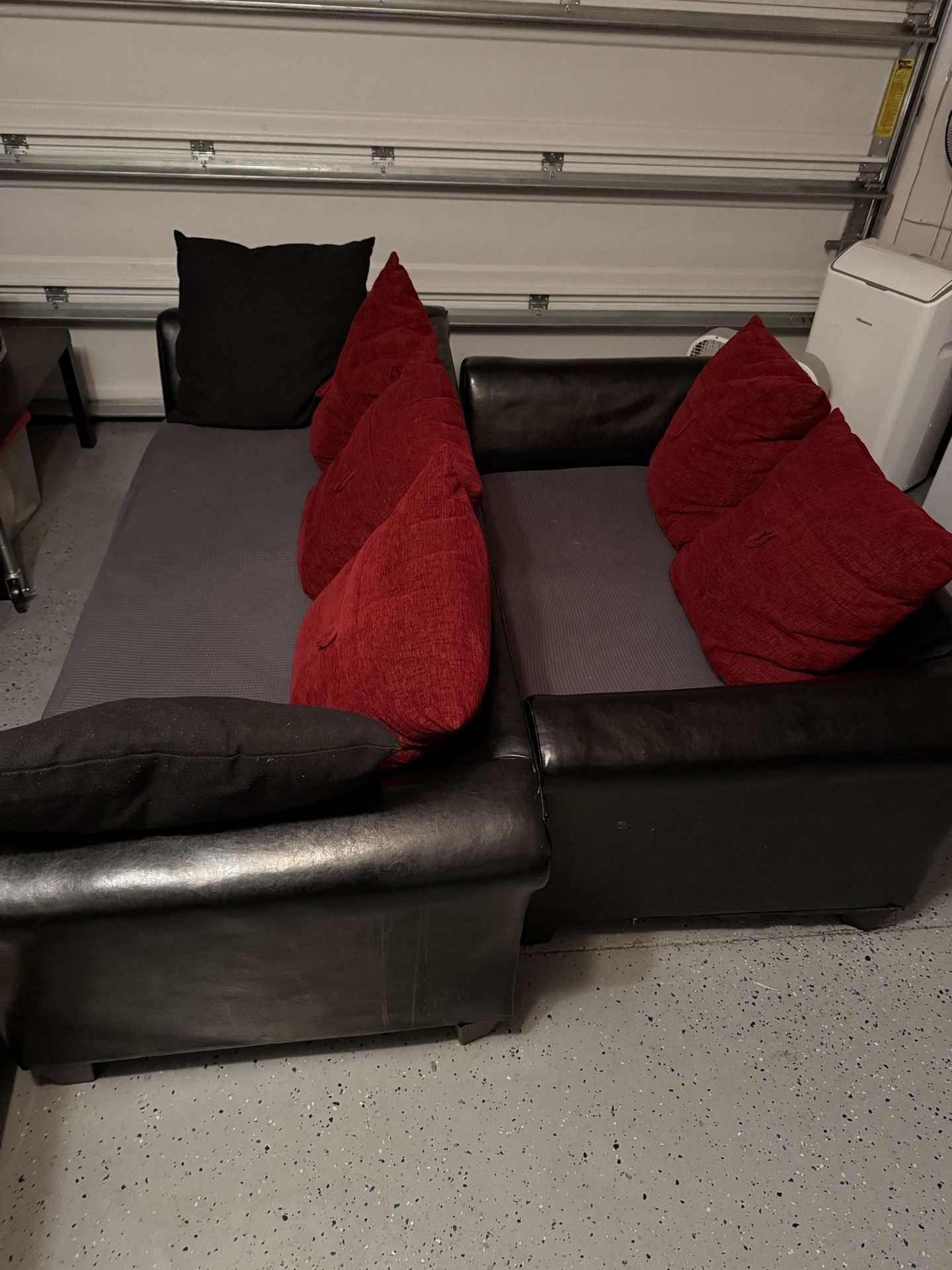 Free Sofa (Must Pickup) Love Seat Is Sold