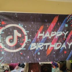 New Tik Tok Birthday Party Supplies 