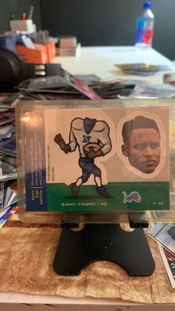 Barry Sanders Detroit Lions NFL Trading Card