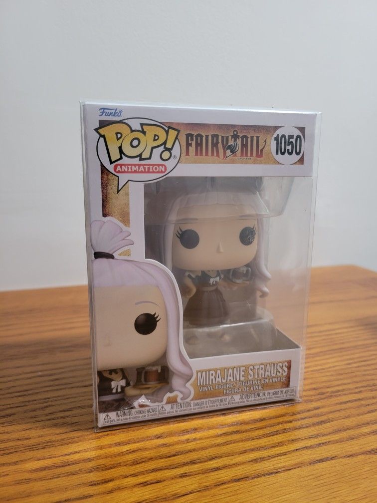 Funko POP! Fairy Tail Mirajane Strauss #1050 w/Protective Case