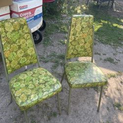 Chairs Cute Vintage Old Antique Great Condition 2 Set