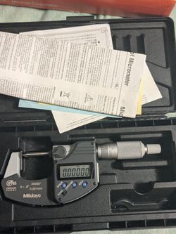Mitutoyo Digimatic Micrometer