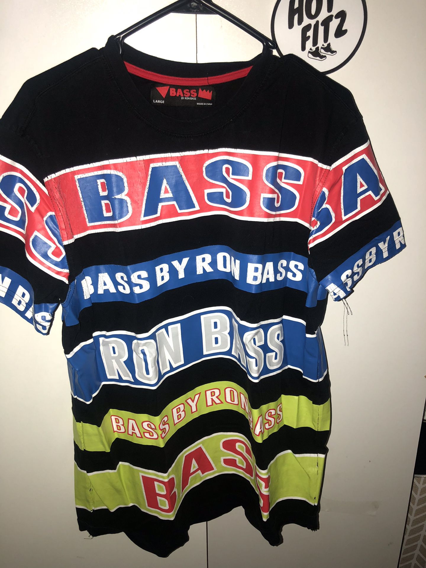 RON BASS COLORD T SHIRT