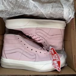 high top pink vans 
