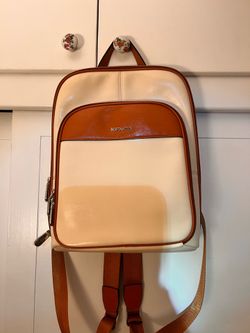 Bostanten Genuine Leather Backpack Purse - Courage