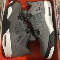 Jordan 4 Cool Gray Size 12