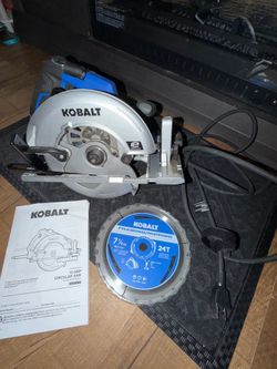 Kobalt corded saw