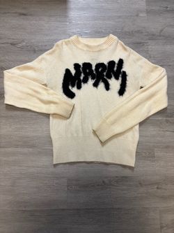 Marni Fuzzy Logo Sweater