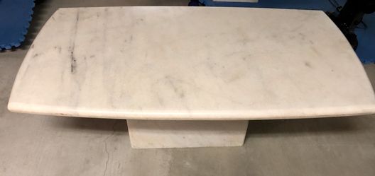 Solid marble coffee table + 2 matching end tables