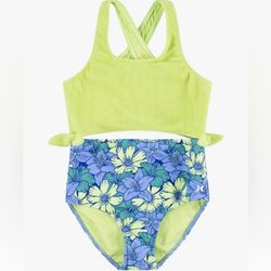 NWT Hurley Size 16 Girls Swimsuit 