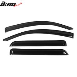 Fits 2008-2022 Toyota Sequoia Window Visors Acrylic Sun Guard Rain Deflector 4Pc Set
