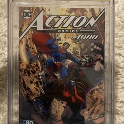 Action Comics 1000 CGC 9.8 SS Jim Lee