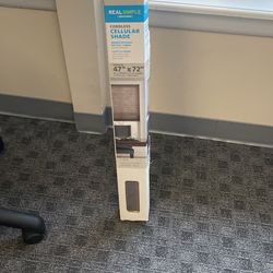 Cordless Cellular Shade, New, 47”x72”, Espresso
