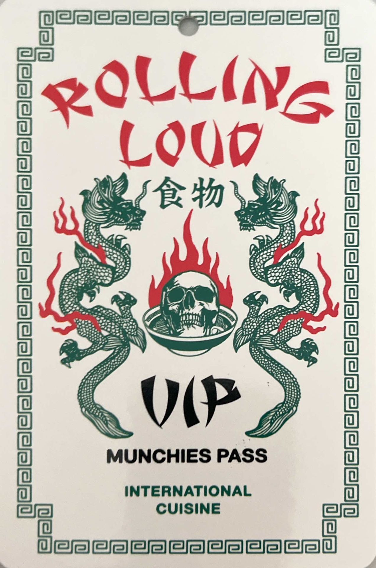 REVENGE GALLERY × ROLLING LOUD VIP Only 3 Day Rolling Loud VIP Munchies Tickets for Sale in Miami Gardens