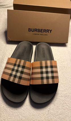 Burberry slide