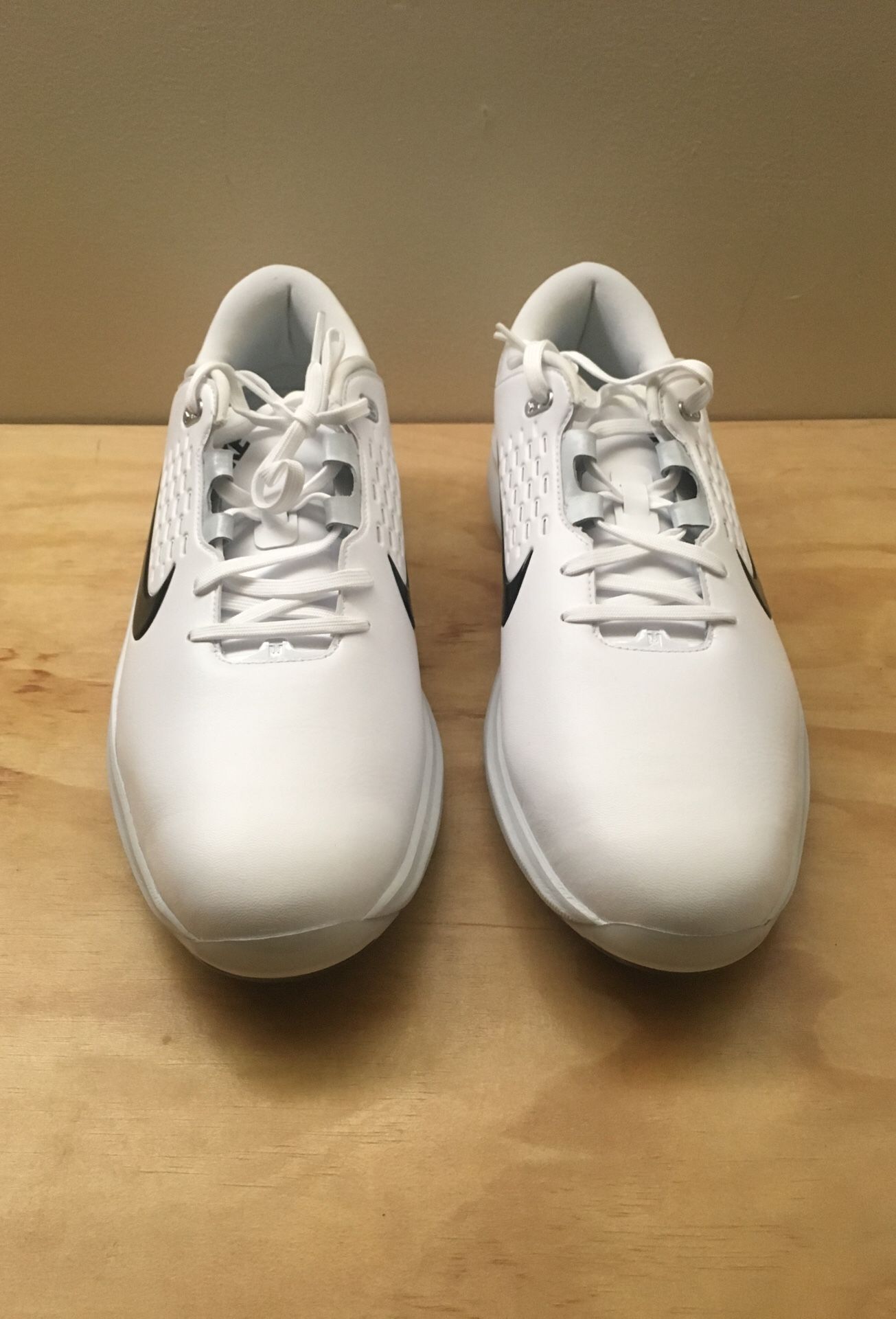 Nike air zoom tw71 (tiger woods) golf shoes white black size 12
